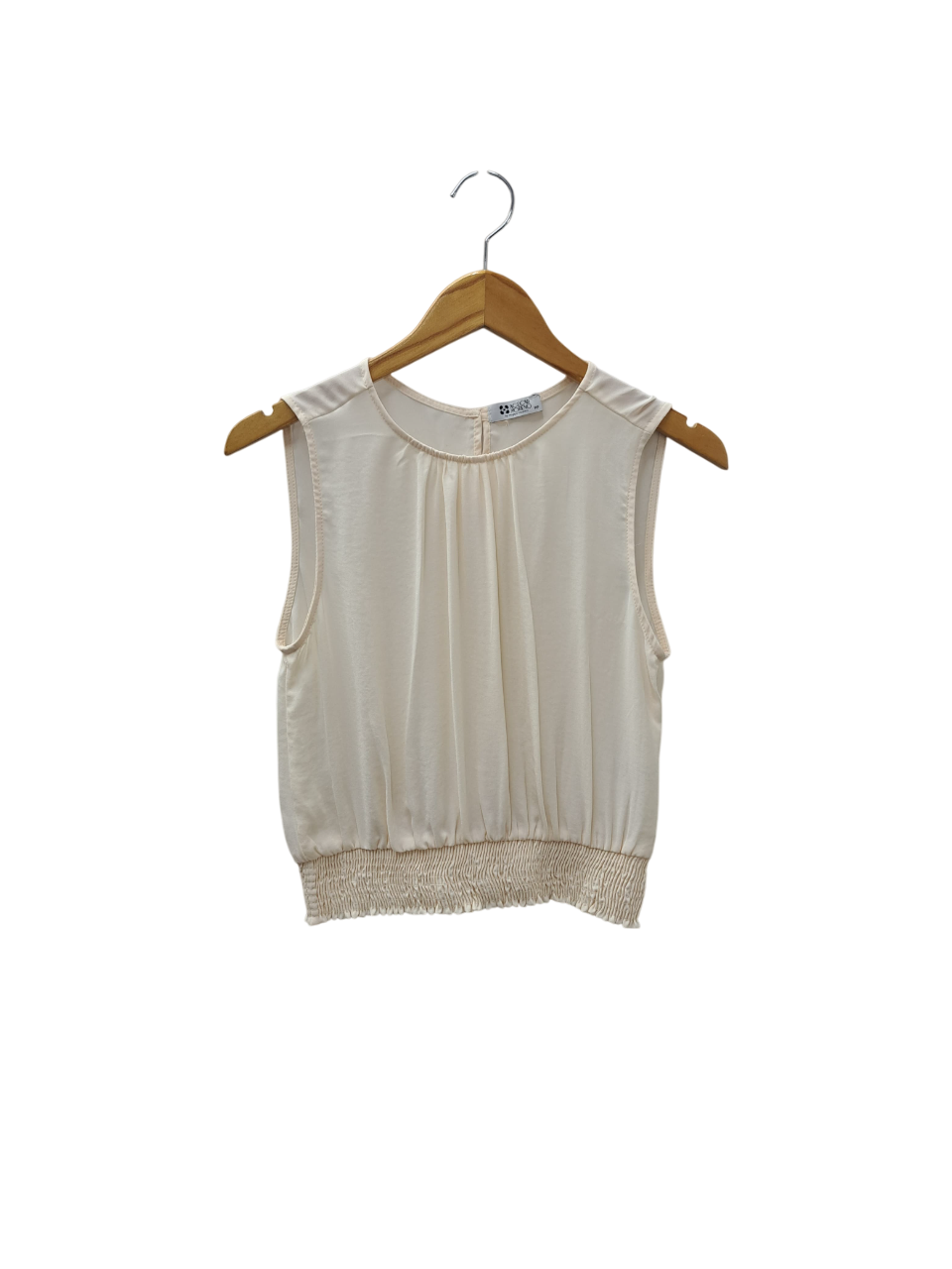 BLUSA CREPE LASTEX BARRA