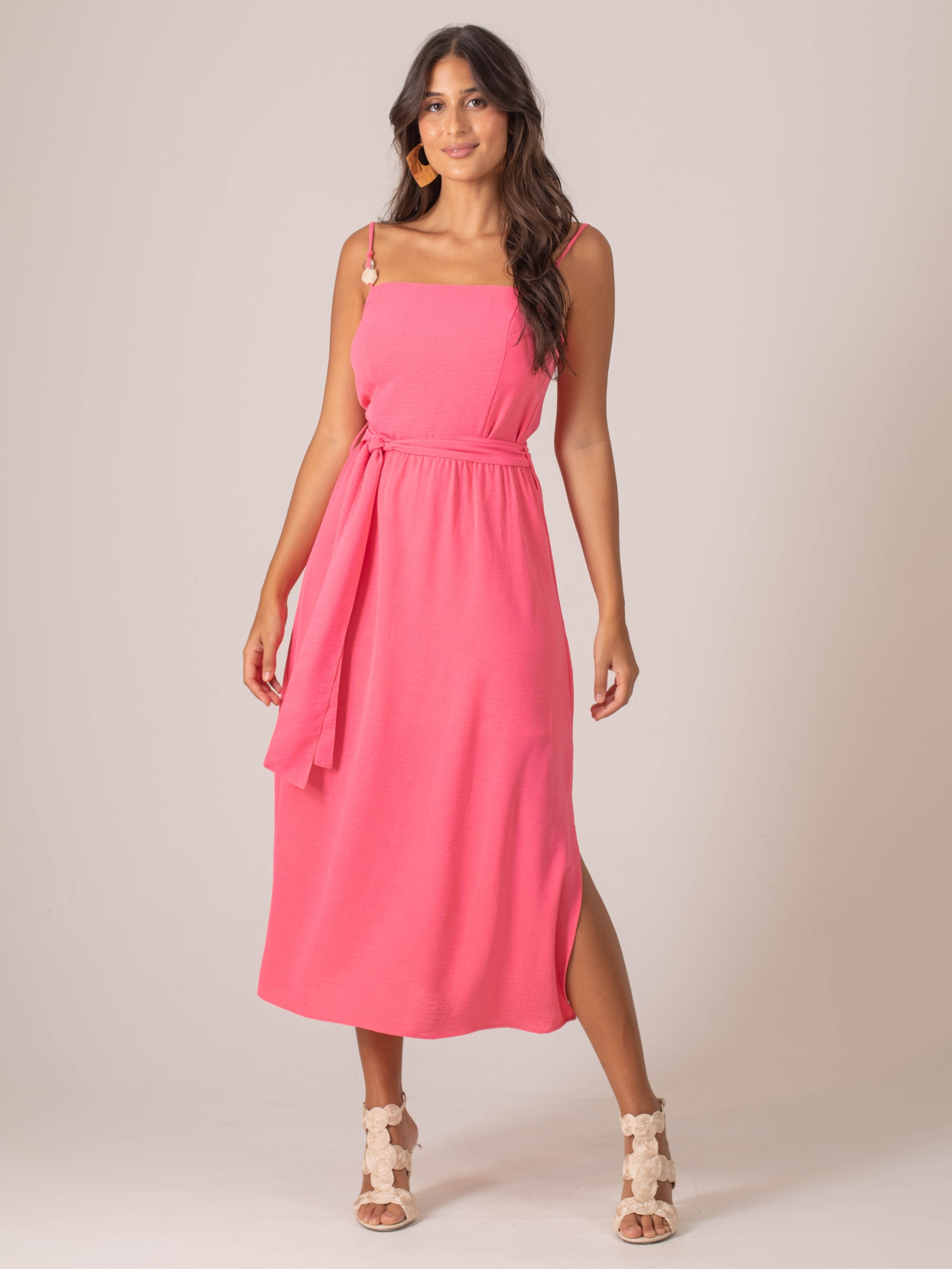 Vestido de cheap alcinha midi