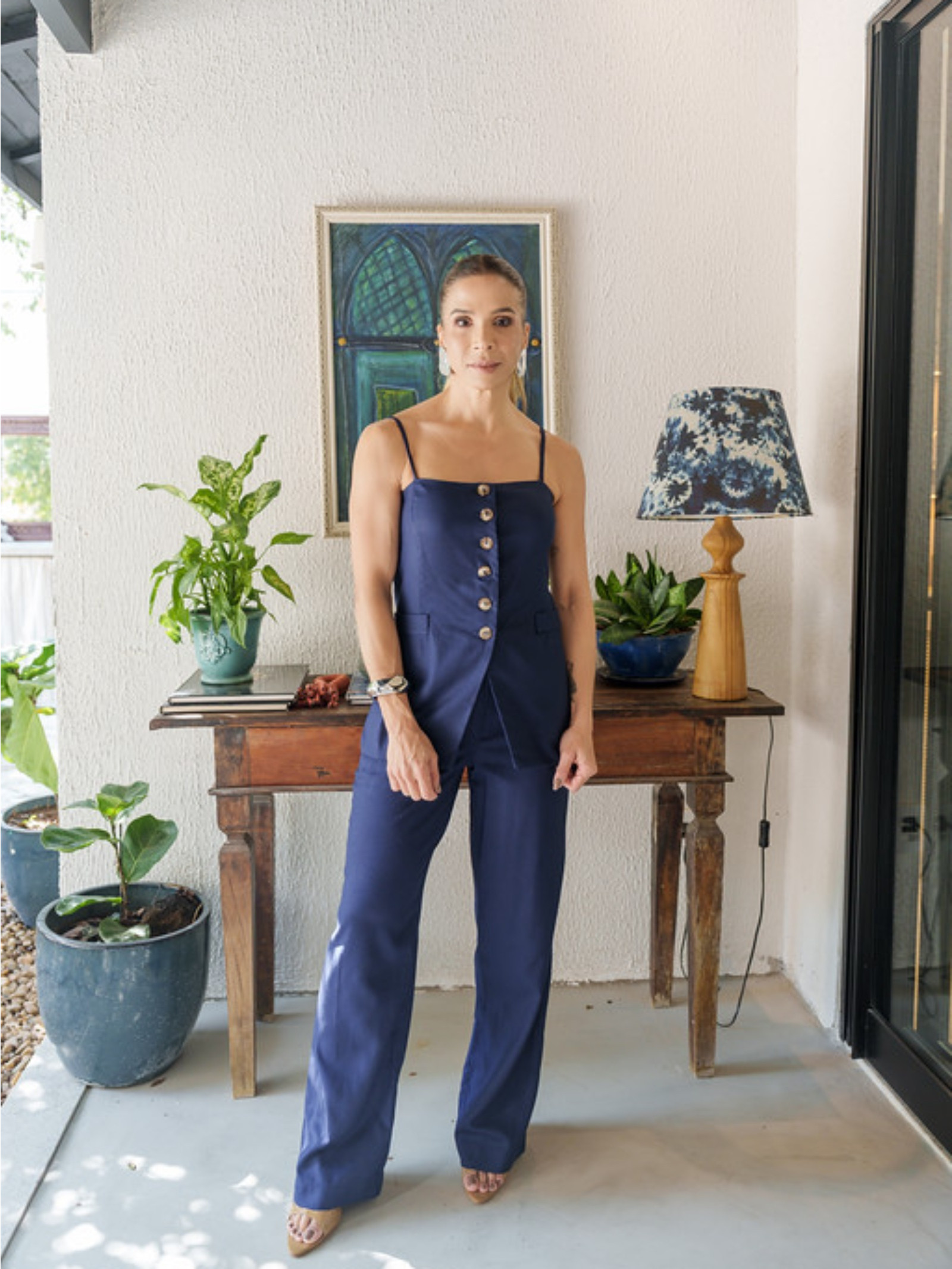 CALÇA LINE RIVIERA RETA