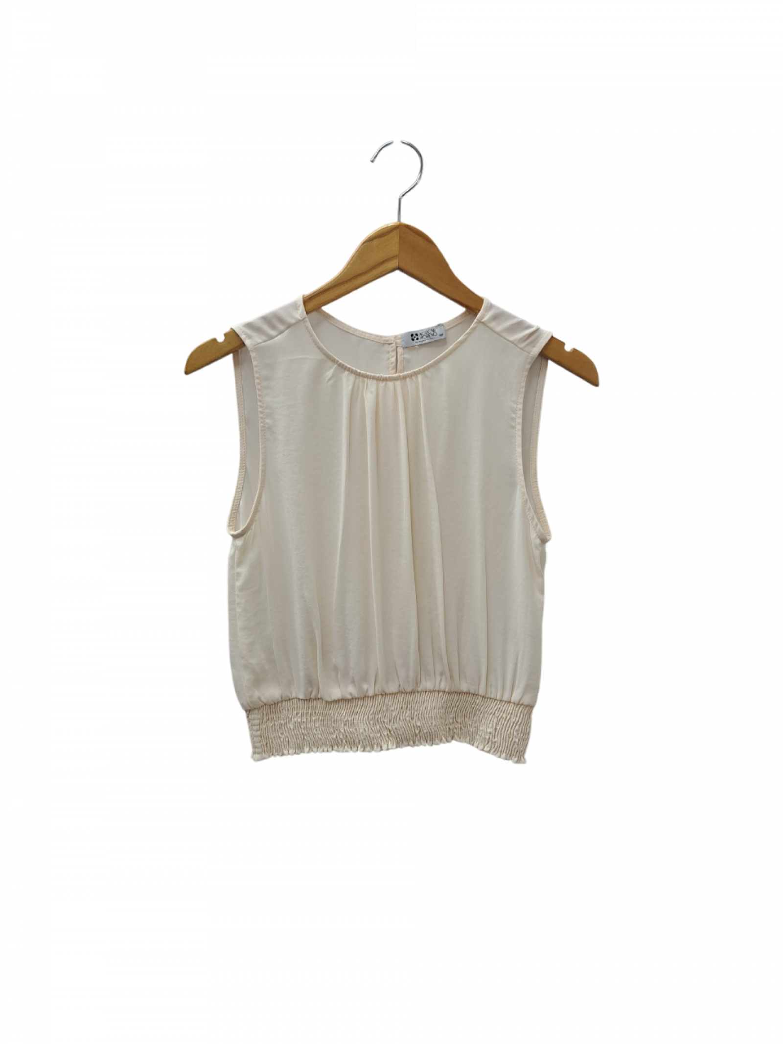 BLUSA CREPE LASTEX BARRA