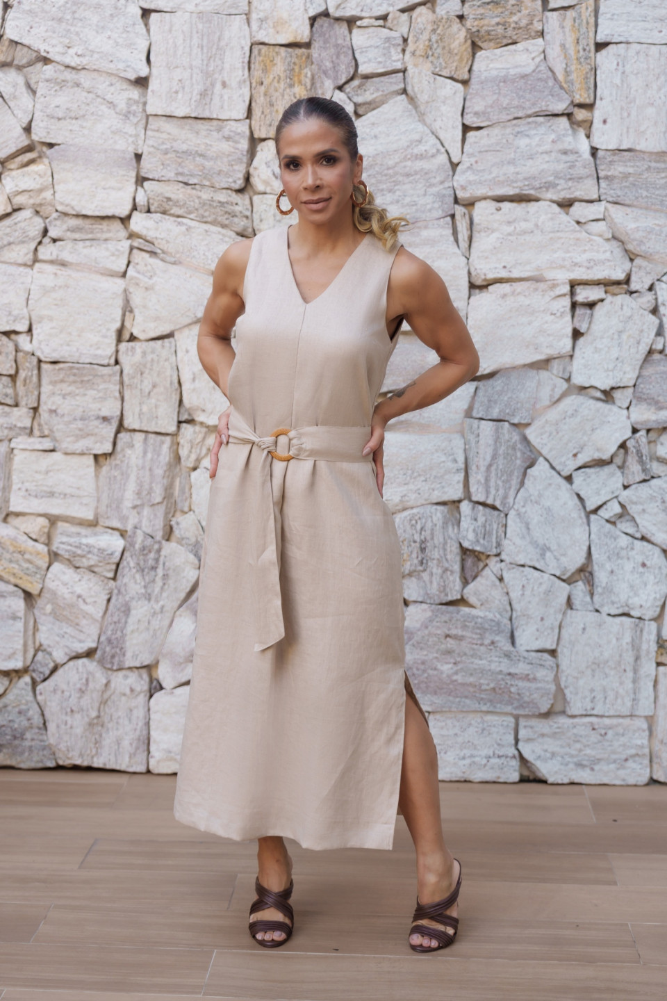 VESTIDO LINHO PURO