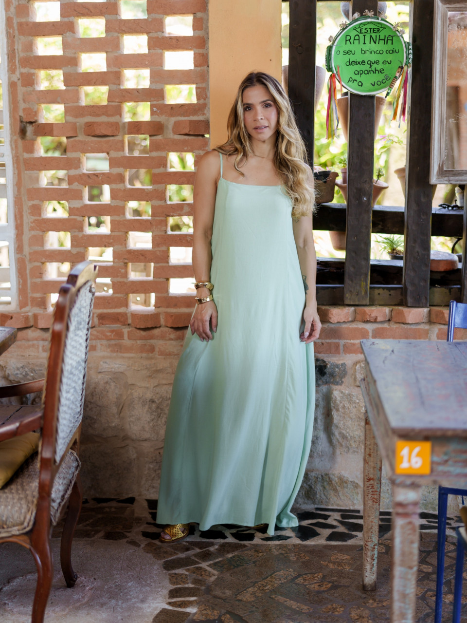 VESTIDO OASIS VISCOLINHO CROPPED