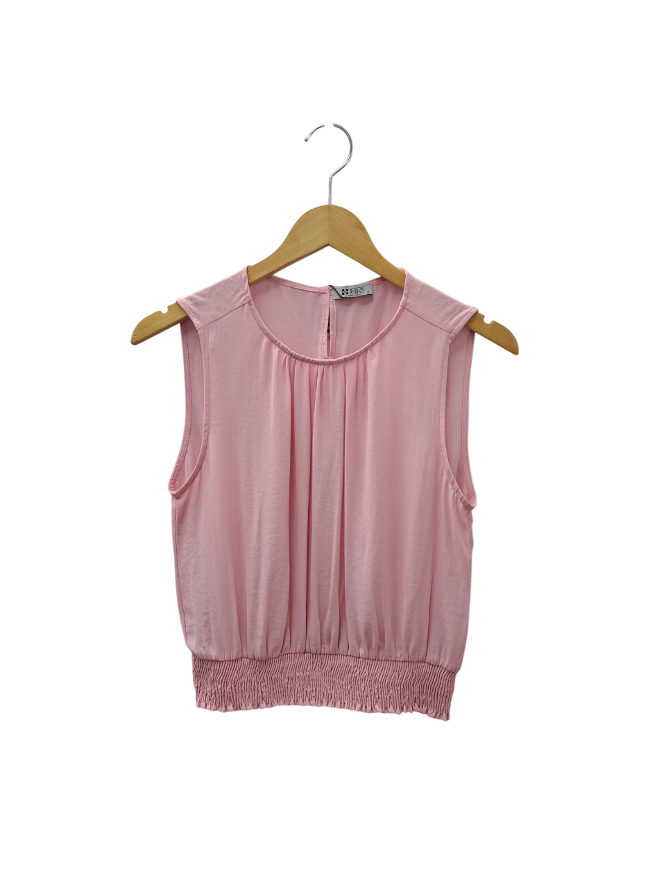 BLUSA CREPE LASTEX BARRA