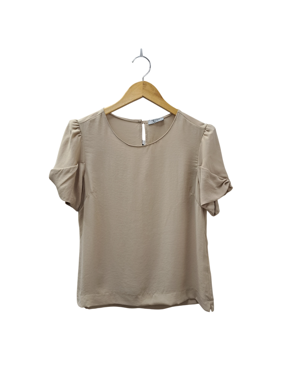 BLUSA CREPE MANGA CURTA